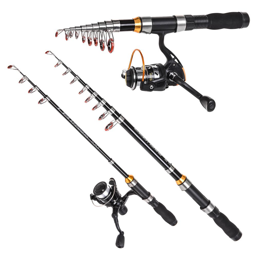 Fishing Rod Ice - Телескопическая мини-удочка, 1,0 м, 1,2 м,