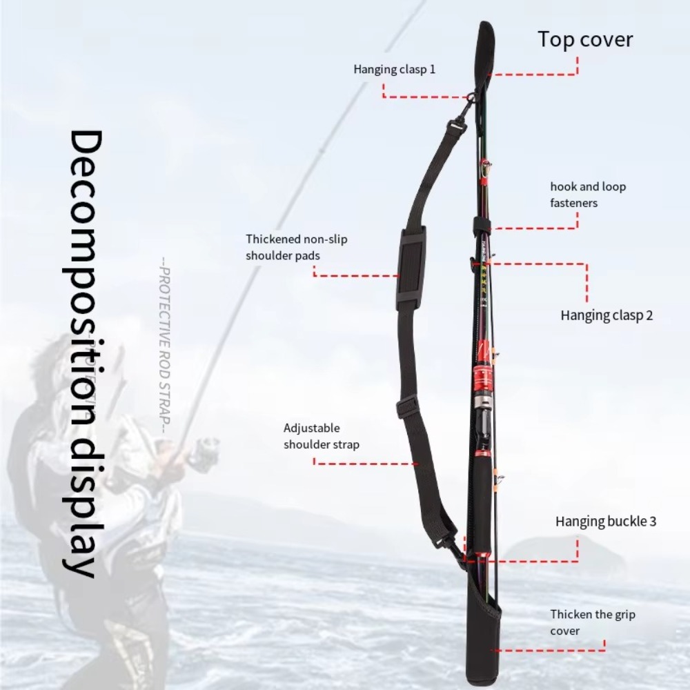 Регулируемая сумка для хранени – обзор и цена Fishing Rod Travel