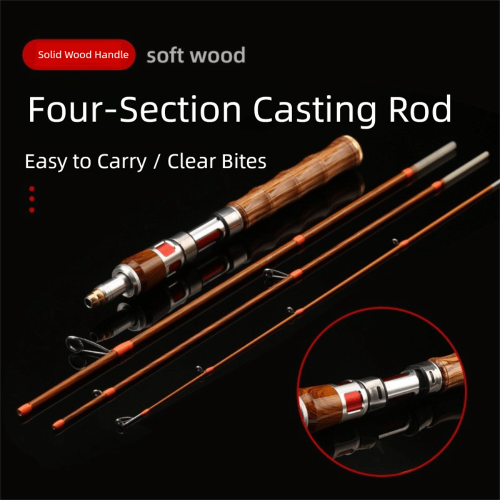 2025 4-секционная спиннинговая – обзор и цена Fishing Rod Spinning