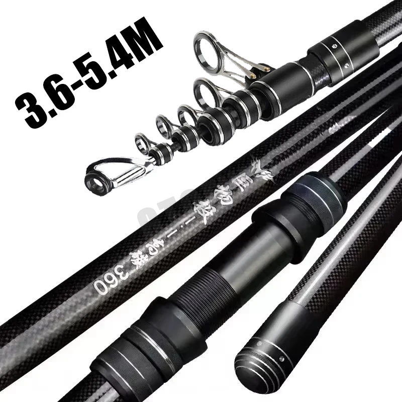 Удочка телескопическая 3.6м 4. – обзор и цена Fishing Rod Surf