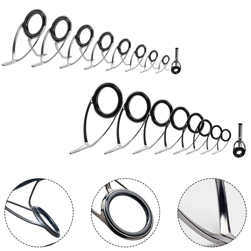 9 шт., набор керамических напр – обзор и цена Fishing Rod Building Kit