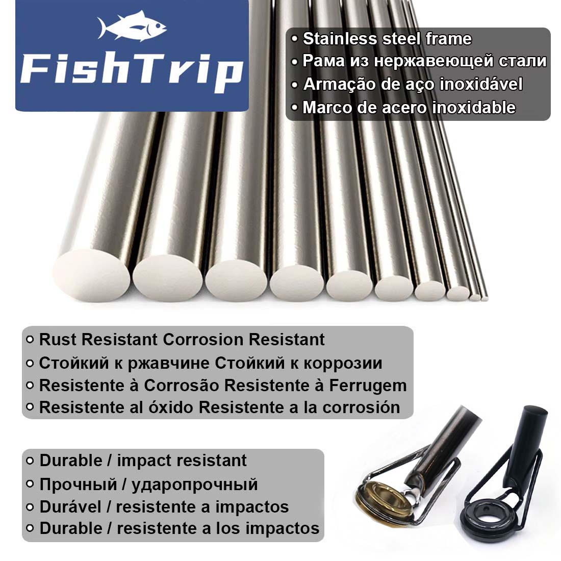 Ремкомплект наконечника стержн – обзор и цена Fishing Rod Tip Replacement