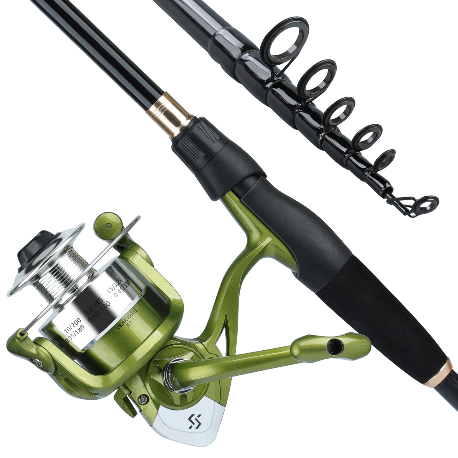 Удочка телескопическая из угле – обзор и цена Fishing Rod Spinning