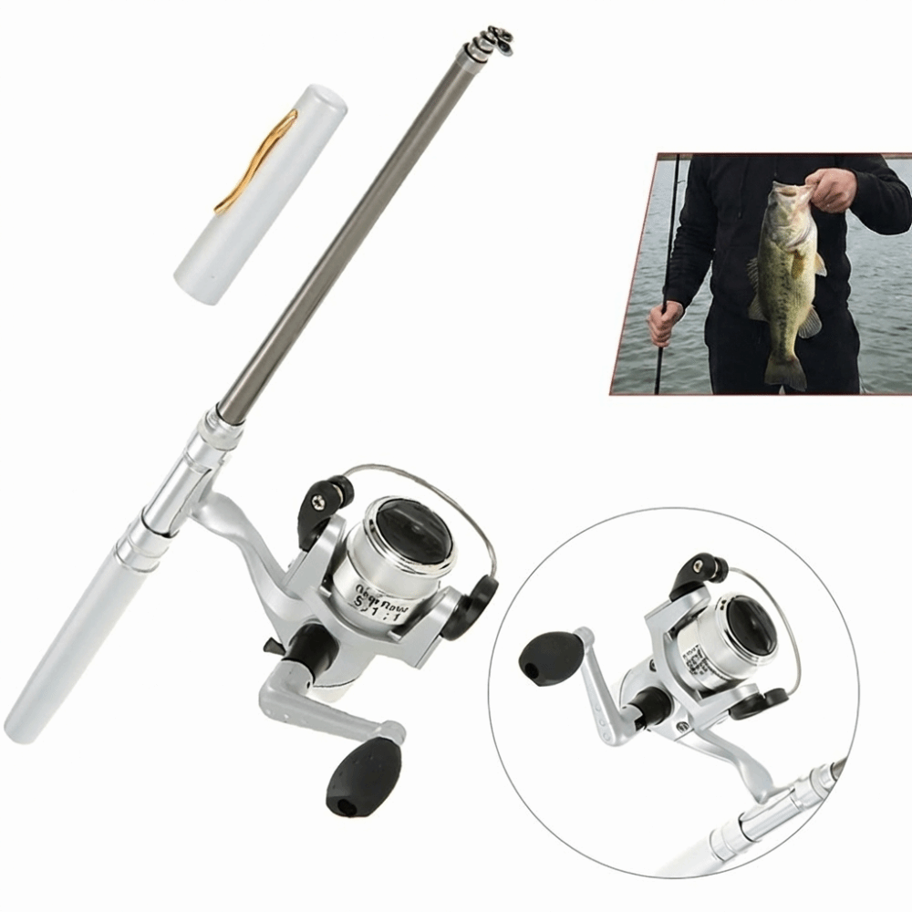 Портативная телескопическая ка – обзор и цена Fishing Rod Fly